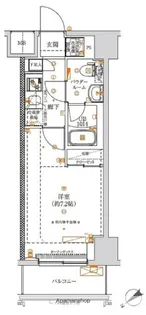 スパシエ東神奈川【8階】の間取り