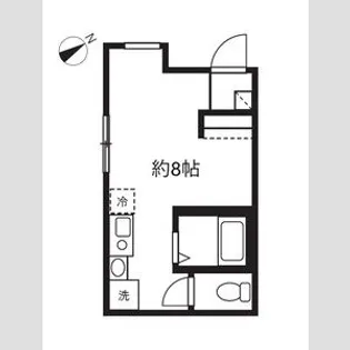 ドマーニ鶴見【1階】の間取り