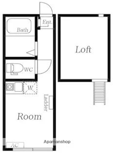 ユナイト追浜ジュゼップ・マリア【1階】の間取り