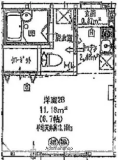 フォンテーヌ井土ヶ谷【1階】の間取り