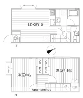 コート・サニーヒル【1階】の間取り