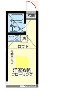 ユナイト瀬ヶ崎エリオット【1階】の間取り