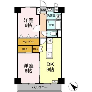 クレッセ【2階】の間取り