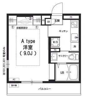 リブリ・N【1階】の間取り