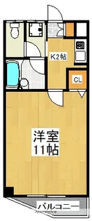 イデアーレ鶴川【1階】の間取り