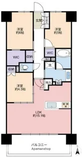 エクセレントシティ本厚木駅前【13階】の間取り