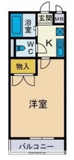 グランコンフォート本厚木【1階】の間取り