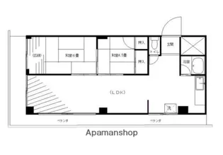 小坪マリーナ【5階】の間取り