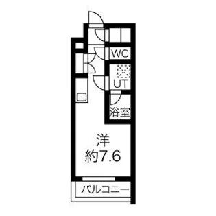 マテリア横浜NORTHⅡ【3階】の間取り