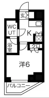 スパシエ アコルデ 横浜【4階】の間取り