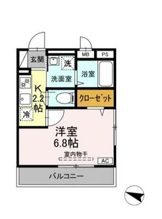 マレアガーデン新横浜F【3階】の間取り