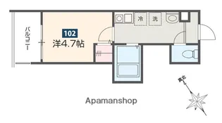 MELDIA相模大野【1階】の間取り