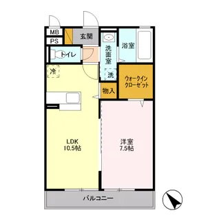 スタイラクスハウス【2階】の間取り