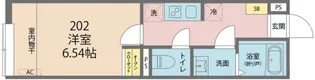カインドネス小田急相模原Ⅲ【202号室号室】の間取り