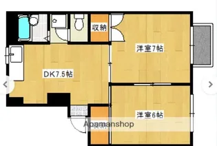 グリーンパーク根岸B棟【3階】の間取り