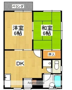 リバティ池田【2階】の間取り