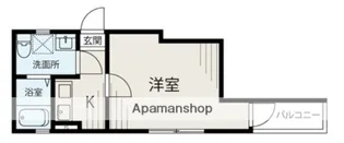 ランド横浜蒔田【2階】の間取り
