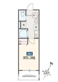 MELDIA小田急相模原Ⅱ【2階】の間取り