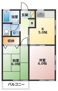 ニコニコシティ【2階】の間取り