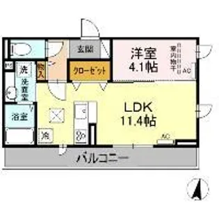 FRISCHER MORGENIII (フリッシャーモルゲンスリ【1階】の間取り