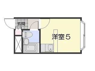 ベルピア浦賀第2【2階】の間取り