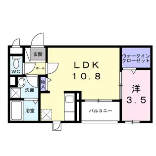 パレ・コンフォール【3階】の間取り