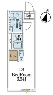 RISE ASADA【1階】の間取り