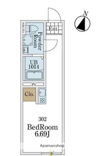 RISE ASADA【3階】の間取り
