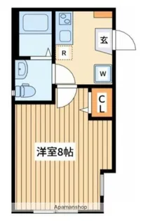 ベルヴィ鶴間【1階】の間取り