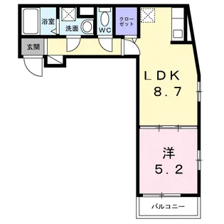 オーレヴィア【2階】の間取り