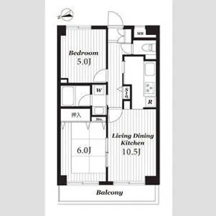 クリオ海老名弐番館【703号室】の間取り
