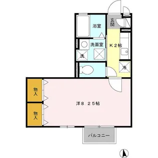 グランドソレイユ【1階】の間取り