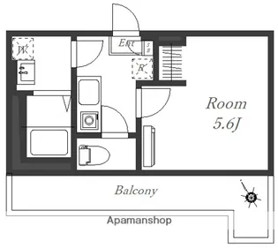 LINKS YOKOHAMA SASABORI【3階】の間取り