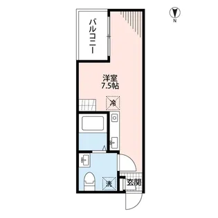 アリア川崎大師【2階】の間取り
