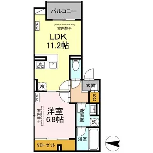 ボアブロンシュ深見【3階】の間取り