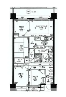 日神パレステージ横須賀田浦【14階】の間取り