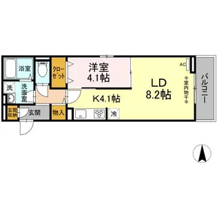 SOLEIL【2階】の間取り