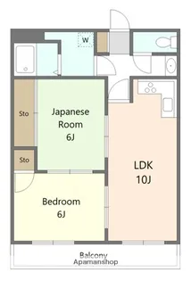 シャルムピエス【3階】の間取り