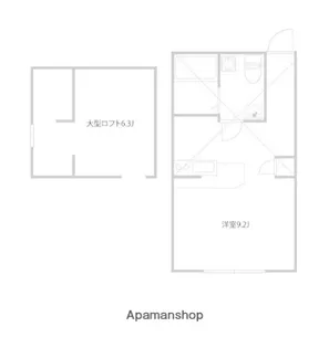 プリマ十番館【2階】の間取り