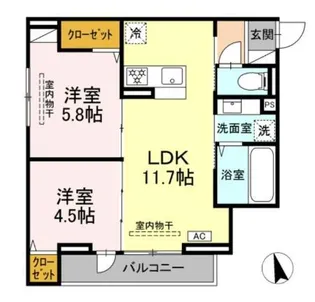 ロイヤルヒルズ【3階】の間取り