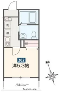 高座渋谷ヒルズ【2階】の間取り