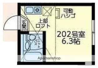 ユナイトNOBAアーレントの杜【2階】の間取り