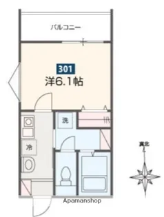 FELGRIA京急鶴見【3階】の間取り