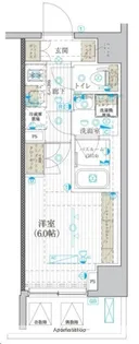 ブライズ吉野町【7階】の間取り