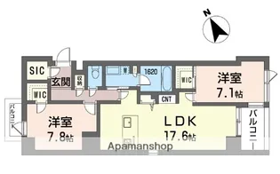 ラリュール【5階】の間取り