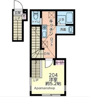 ブルームタウン【2階】の間取り