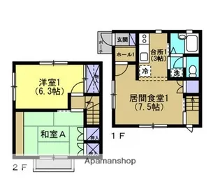エトアール文庫【2階】の間取り