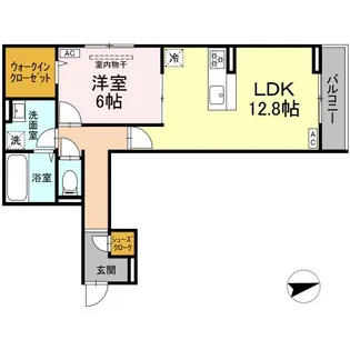 D PAINA EGAWA I【3階】の間取り