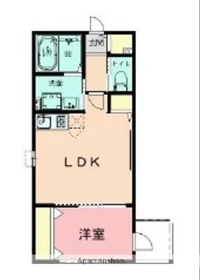神奈川県横浜市中区根岸町1丁目【アパート】の間取り