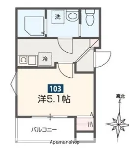 MST相武台前【1階】の間取り
